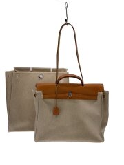 エールバッグ/2WAY/替えバッグ/MM/□B刻印/バッグ/キャンバス/クリーム