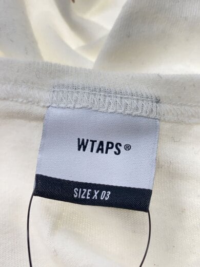 商品画像：DESIGN SS PEACE/TEE.COTTON/Tシャツ/3/コットン/WHT/181atdt-csm07 3