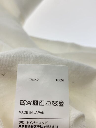 商品画像：DESIGN SS PEACE/TEE.COTTON/Tシャツ/3/コットン/WHT/181atdt-csm07 4