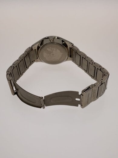 商品画像：クォーツ腕時計/アナログ/BLK/SLV/11739-772 4