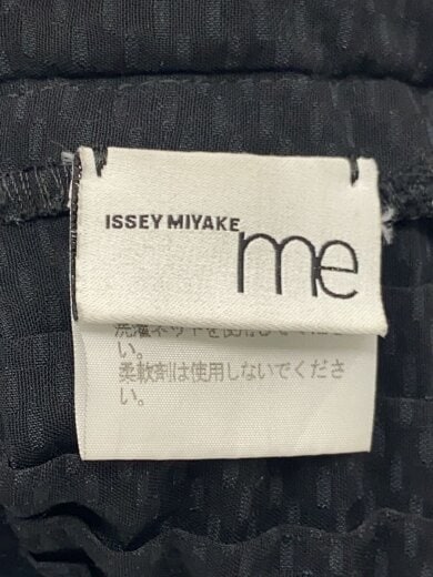 商品画像：プリーツ/半袖ブラウス/ポリエステル/ブラック 3