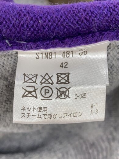 商品画像：PRINGLE 1815/アーガイル/ニット・セーター(厚手)/42/ウール/GRY 4