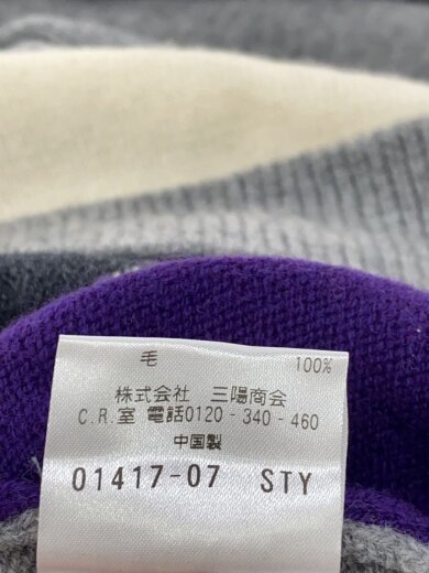 商品画像：PRINGLE 1815/アーガイル/ニット・セーター(厚手)/42/ウール/GRY 5