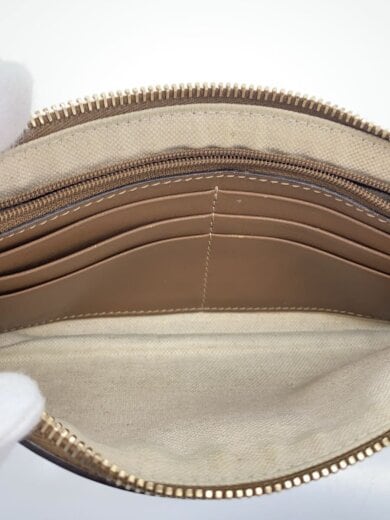 商品画像：ポーチ/ボタニカル柄/フローラル柄/WHT/花柄/308858.200047/内側汚れ 6