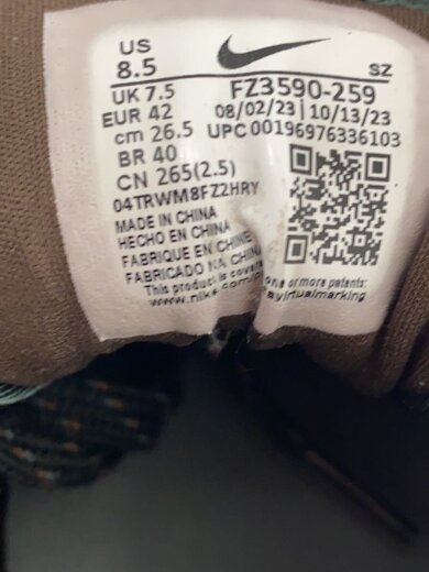 商品画像：AIR MAX 1_エア マックス 1/26.5cm/BRW/PVC 5