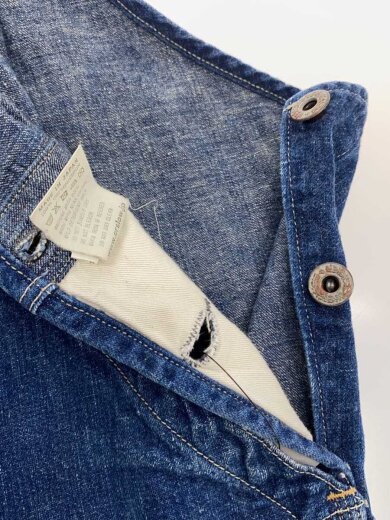 商品画像：オーバーオール/月桂樹ボタン/S/デニム/インディゴ 3