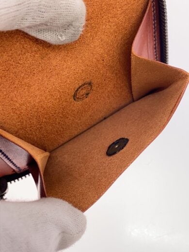 商品画像：2つ折り財布/レザー/ブラウン/無地/メンズ/12001382100 5