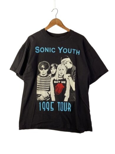 商品画像：sonic youth/Tシャツ/コットン/ブラック 1