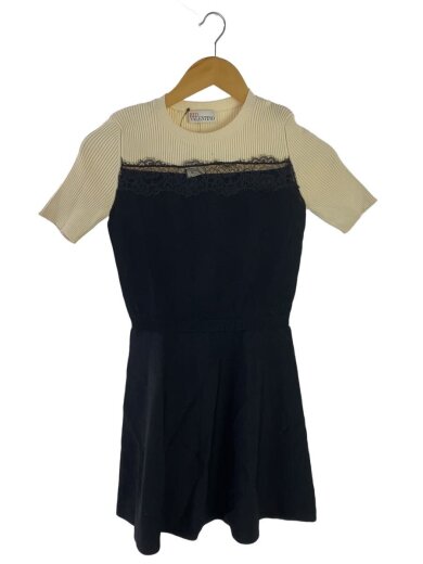 商品画像：半袖ワンピース/XS/ブラック/ニット/ミニ 1