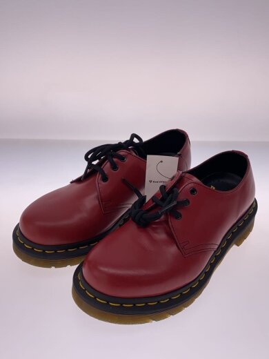 商品画像：1461/3ホール/ドレスシューズ/UK4/レッド/レザー 2