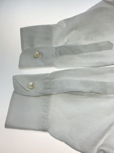 商品画像：80s/デカオム/長袖シャツ/--/コットン/ホワイト 5