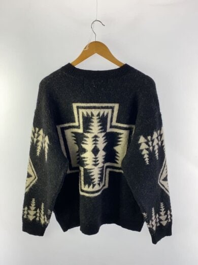 商品画像：ニット・セーター/ネイティブ柄/M/ナイロン/ブラック/3575-4214 2