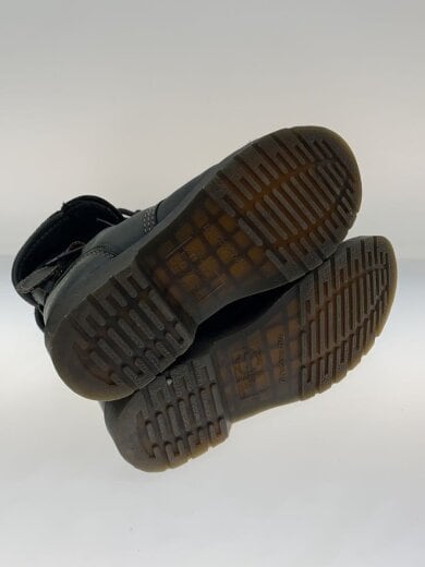 商品画像：14ホール/レースアップ/裏地チェック/UK8/ブラック/レザー/12155 4