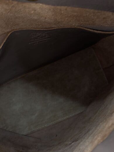 商品画像：クロスボディバッグ/ショルダーバッグ/レザー/ベージュ/無地// 6