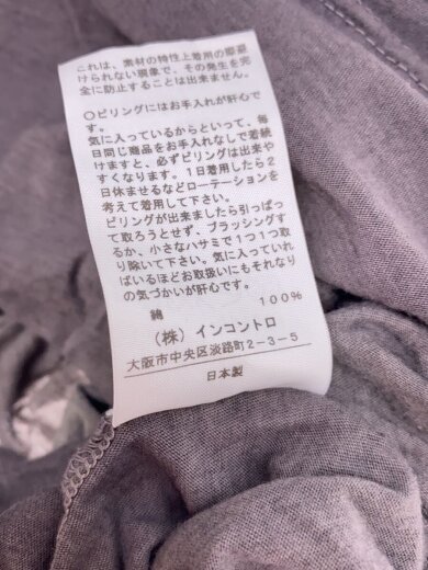 商品画像：ノースリーブワンピース/S/コットン/GRY/15-01-531011// 4