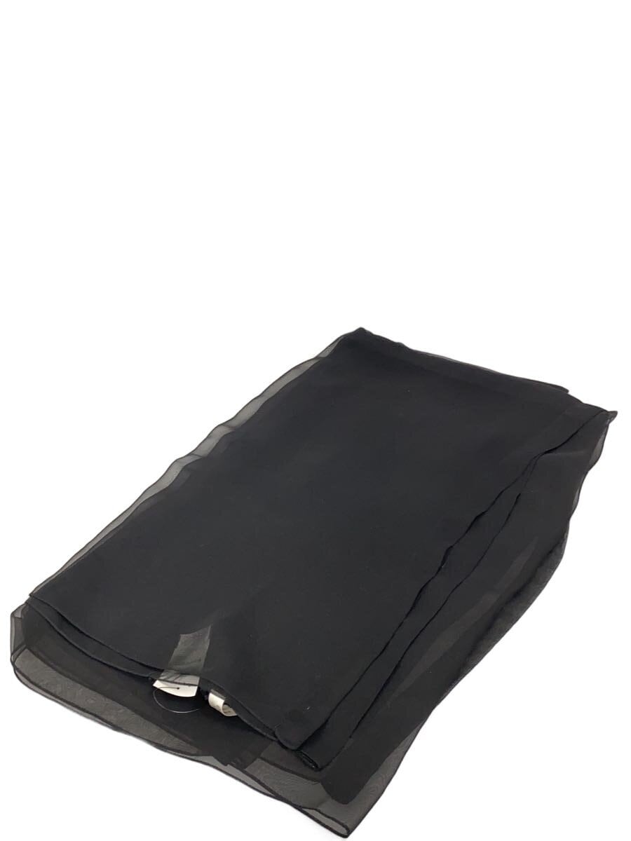 COMME des GARCONS / ストール/ポリエステル/BLK/メンズ