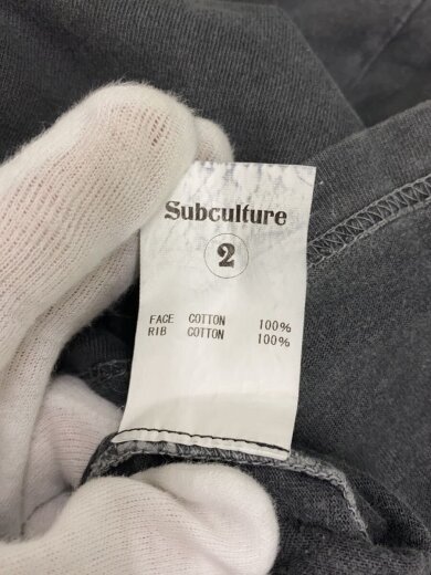 商品画像：Tシャツ/2/コットン/GRY 4