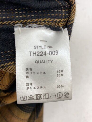 商品画像：長袖シャツ/--/コットン/BLK/チェック 4