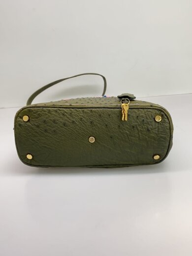 商品画像：ハンドバッグ/レザー/グリーン 4