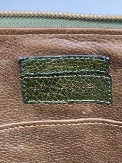 商品画像：ハンドバッグ/レザー/グリーン 5