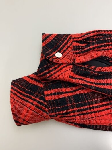 商品画像：長袖シャツ/M/コットン/レッド/チェック/WJSI0036 5