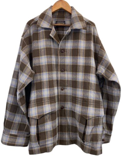 商品画像：ジャケット/S/コットン/BRW/チェック/63-08-54-08502 1