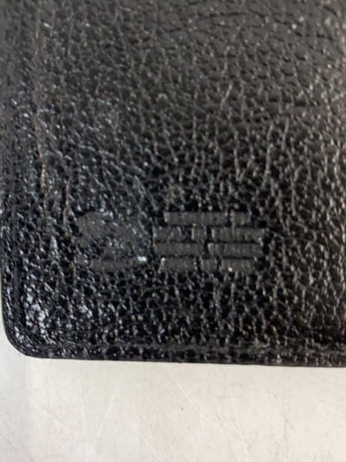 商品画像：手帳カバー/レザー/BLK/メンズ 5