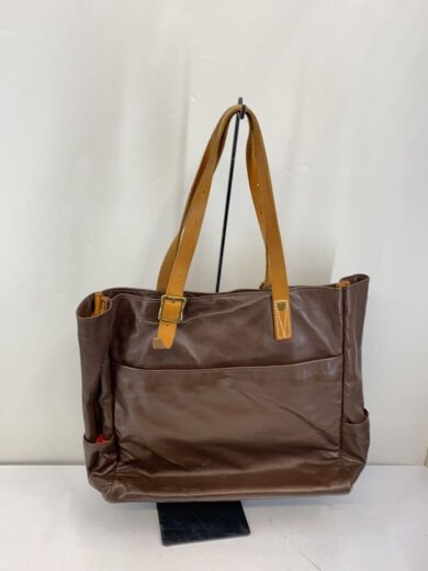 商品画像：トートバッグ/レザー/BRW 3