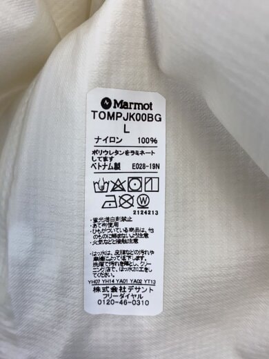 商品画像：ナイロンジャケット/M/ナイロン/WHT/TOMPJK00BG 4
