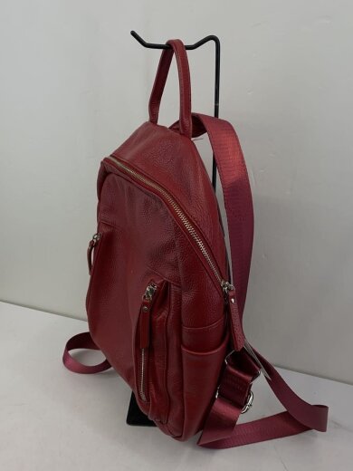 商品画像：リュック/レザー/RED 2