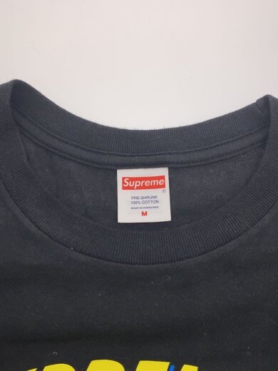 画像：SupremeTシャツ/M/コットン/BLK/プリント3
