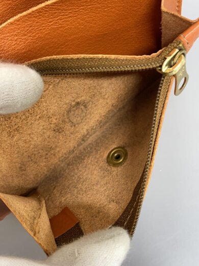 商品画像：2つ折り財布/レザー/キャメル/メンズ 5