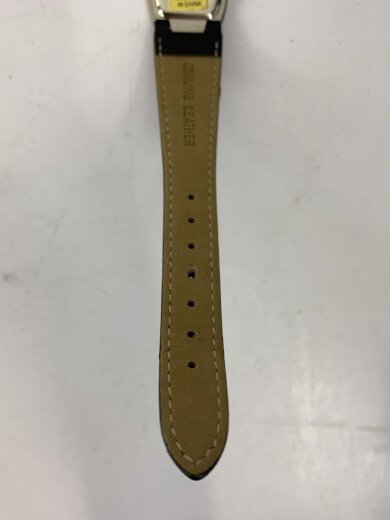 商品画像：クォーツ腕時計/アナログ/レザー/SLV/BLK 5