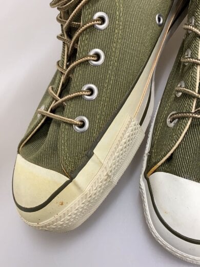 商品画像：ハイカットスニーカー/US10/GRN/キャンバス 6