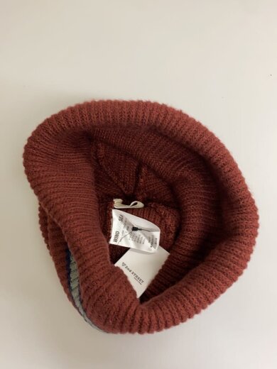 商品画像：ニットキャップ/FREE/アクリル/ボルドー/メンズ/WDS-O-ESC-25-Q1-AC-02 3