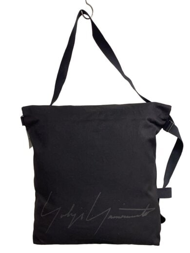 商品画像：ショルダーバッグ/コットン/ブラック 1