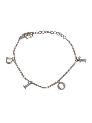 商品画像：ブレスレット/--/ラインストーン/SLV/レディース 1