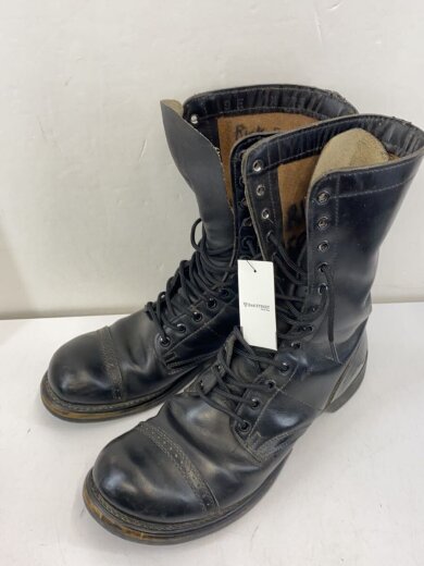 商品画像：DOUBLE H/レースアップブーツ/--/BLK 2