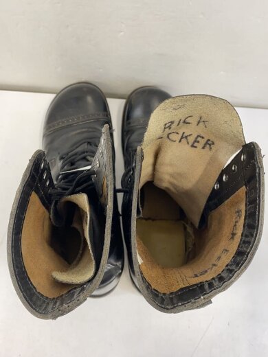 商品画像：DOUBLE H/レースアップブーツ/--/BLK 3