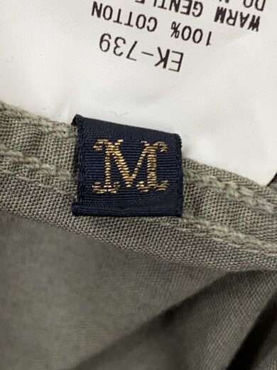 商品画像：長袖シャツ/M/コットン/KHK/EK-739 4