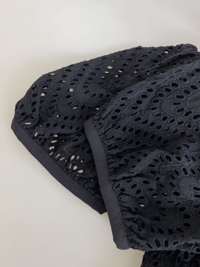 商品画像：半袖ワンピース/36/コットン/BLK/無地/BD2111-3E-23 5