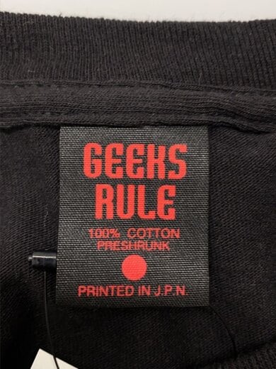 商品画像：GEEKS RULE/Tシャツ/L/コットン/ブラック/プリント/ルパン三世カリオストロの城// 3