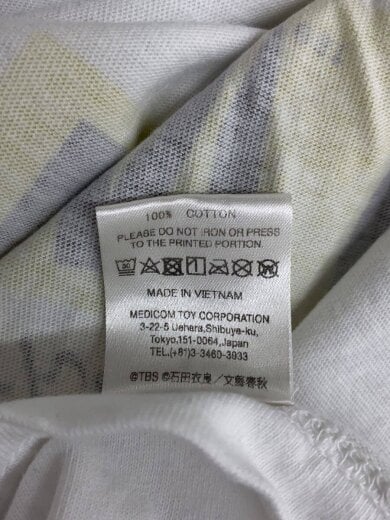 商品画像：Tシャツ/M/コットン/ホワイト/プリント// 4