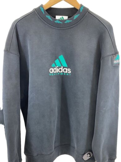 商品画像：スウェット/M/コットン/ブラック/JC8222/EQT WASH CRW 1