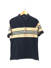 ポロシャツ/M/コットン/NVY/HKK-020-04