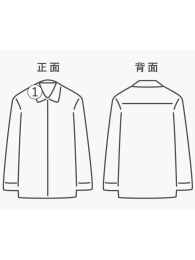 商品画像：長袖シャツ/M/コットン/KHK/総柄/19SS-SY9-005// 8