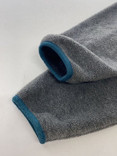 商品画像：90s～/ハーフスナップフリース/フリースジャケット/--/ポリエステル/GRY 4