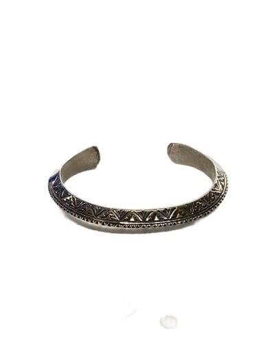 商品画像：Wylie Secatero/スタンプワーク/バングル/SV925/SLV/メンズ 1