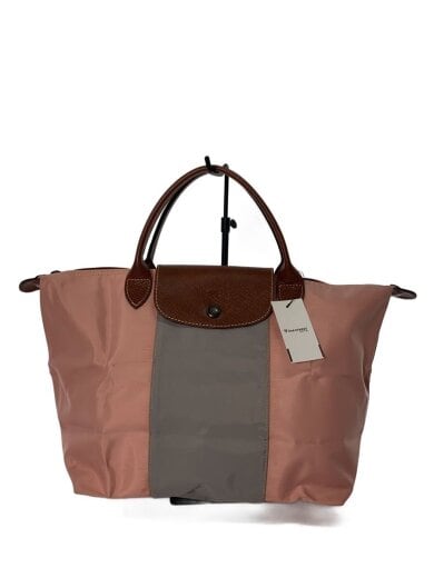 商品画像：トートバッグ/ナイロン/PNK/無地/Mサイス/゛シミ有り 1