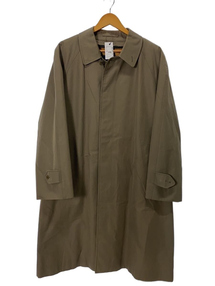 BURBERRY LONDON / ステンカラーコート/--/コットン/KHK/BBB55-572-72/襟元変色・シミ有